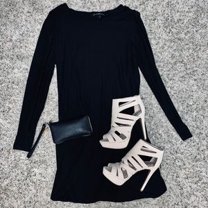 Derek Heart Long Sleeve Bodycon Dress